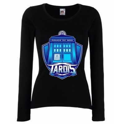 Блуза с дълъг ръкав POLICE PUBLIC CALL BOX - TARDIS